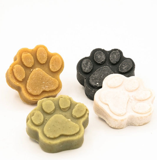 Dog paw soap for dogs, cats, horses