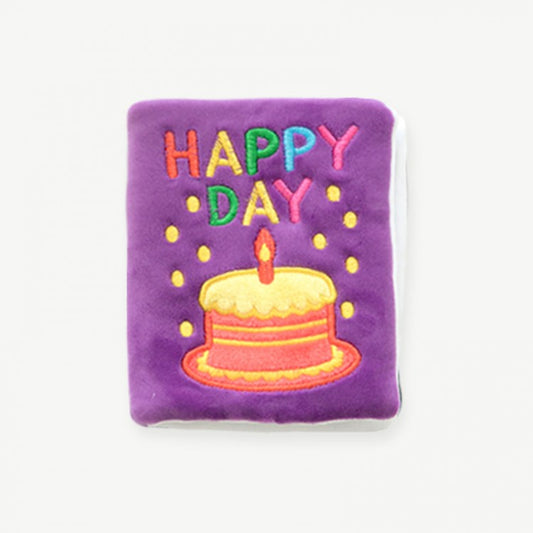 Party Series Happy Bday Card Dog Toy