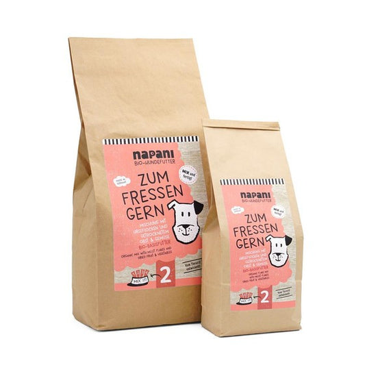 Organic basic muesli "Zum Fressen Gern" with millet and carrots (For Dogs) 1kg