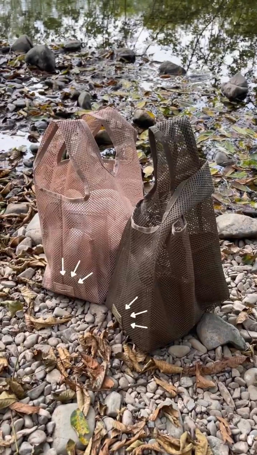 Everyday Mesh Tote Fern Human