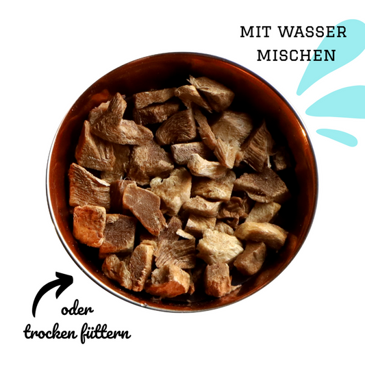 Freeze-dried duck breast MIX MEAL dry raw food (for Dogs & Cats) 100g