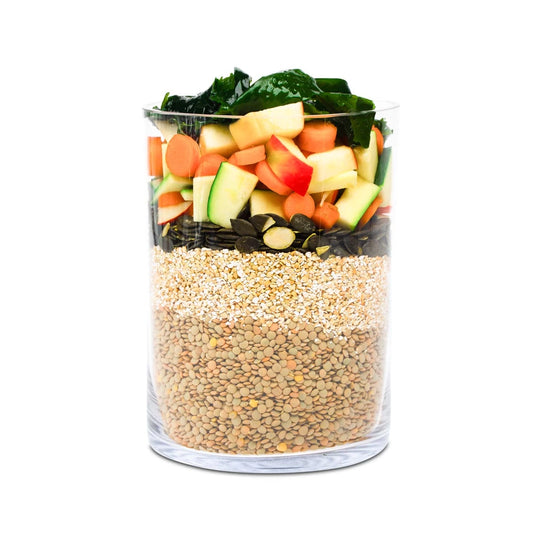 Menu "Young vegetables" with buckwheat and lentils (For Dogs) 150g - VEGAN