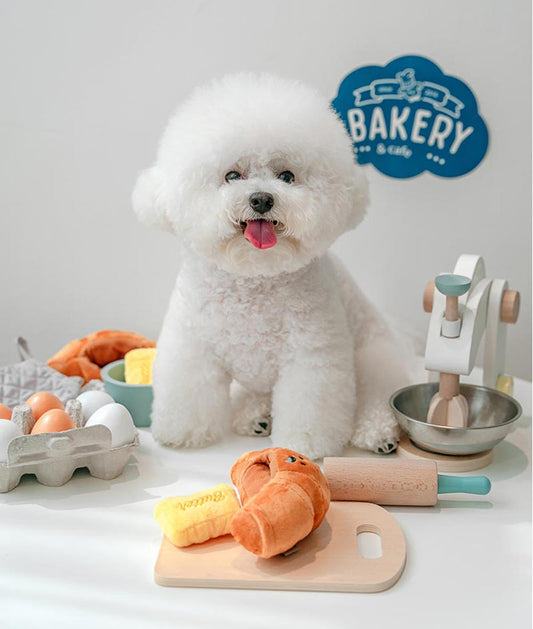 Bite Me x L'ESCAPE - Croissant & Butter Nosework Toy