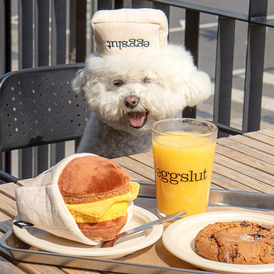 Bite Me x eggslut - Fairfax Burger Nosework Toy