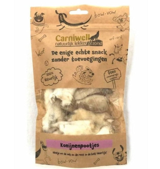 Rabbit Feet with Fur