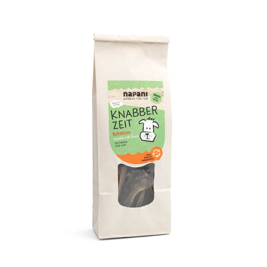 Knabber Zeit - Dried Deer Ears ( For Dogs) 6 Pieces