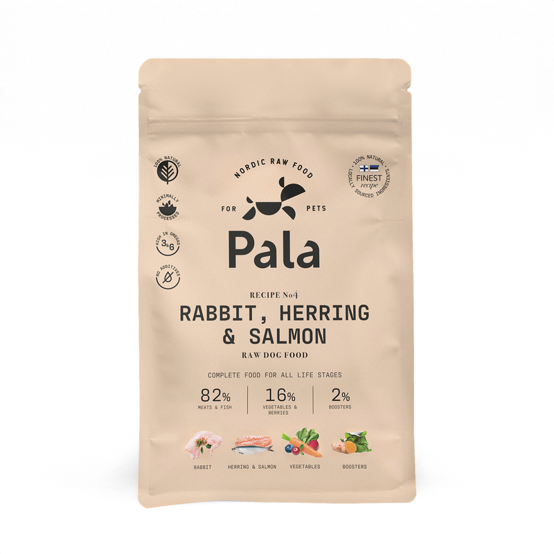 Recipe #4 - Rabbit, Hering & Salmon