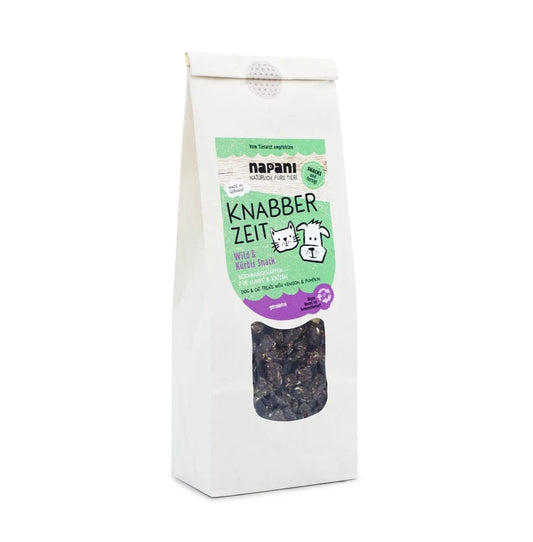 Knabber Zeit - Wild & Pumpkin Snack (For Dogs & Cats) 300g