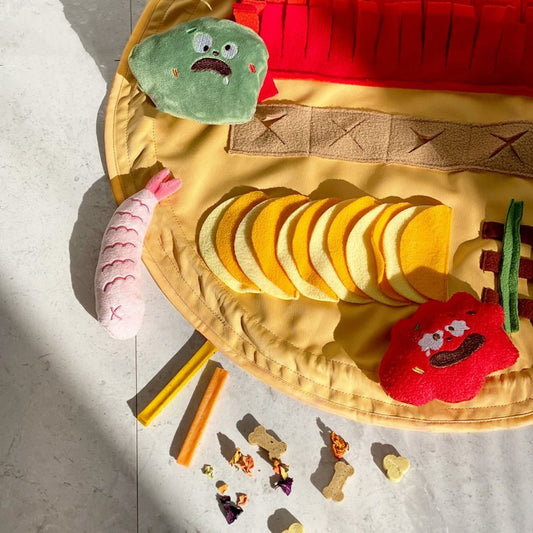 Dumpling Seafood Sniff Toy - Eating Time