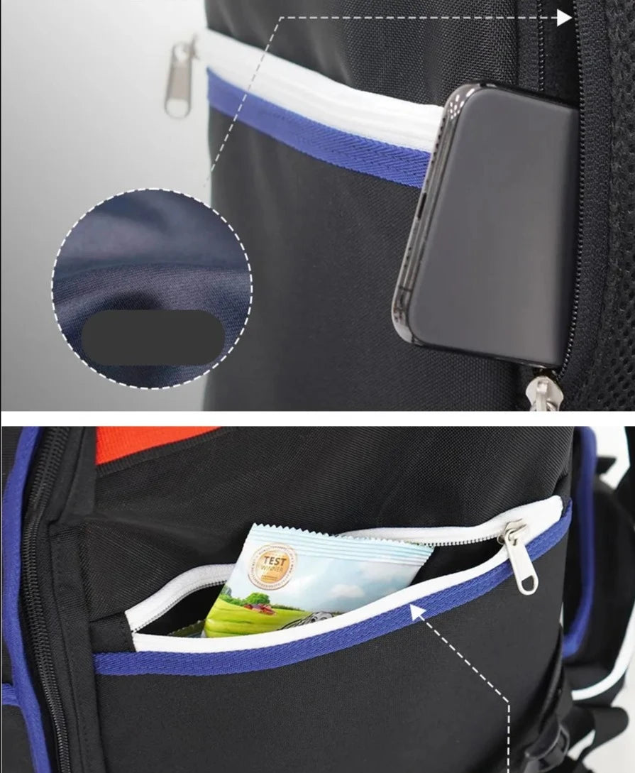 Jige Pet Backpack -  Dynamic Black (including Wooly Cushion - grey)