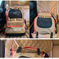 Jige Pet Backpack -  Dynamic Black (including Wooly Cushion - grey)