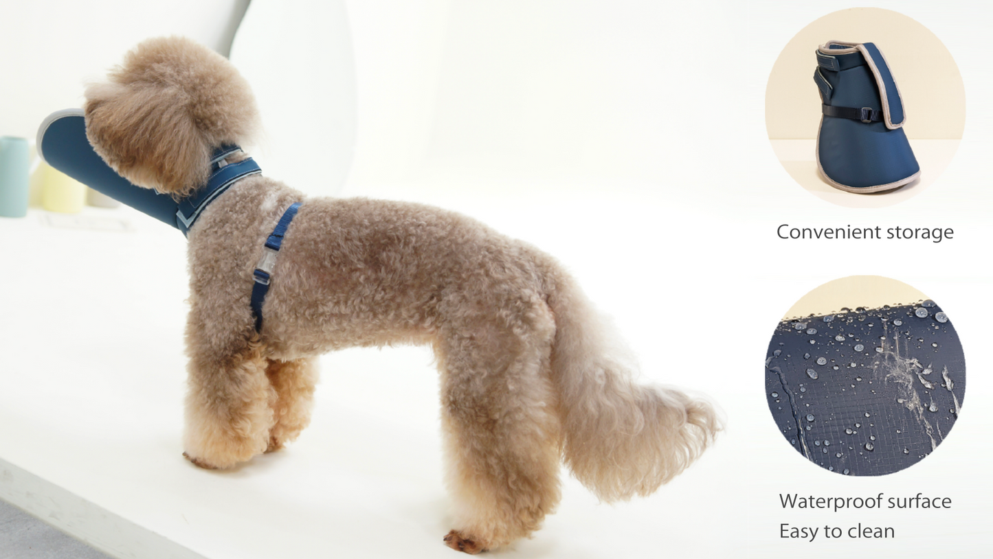 Half cone collar / elizabethan collar for pet
