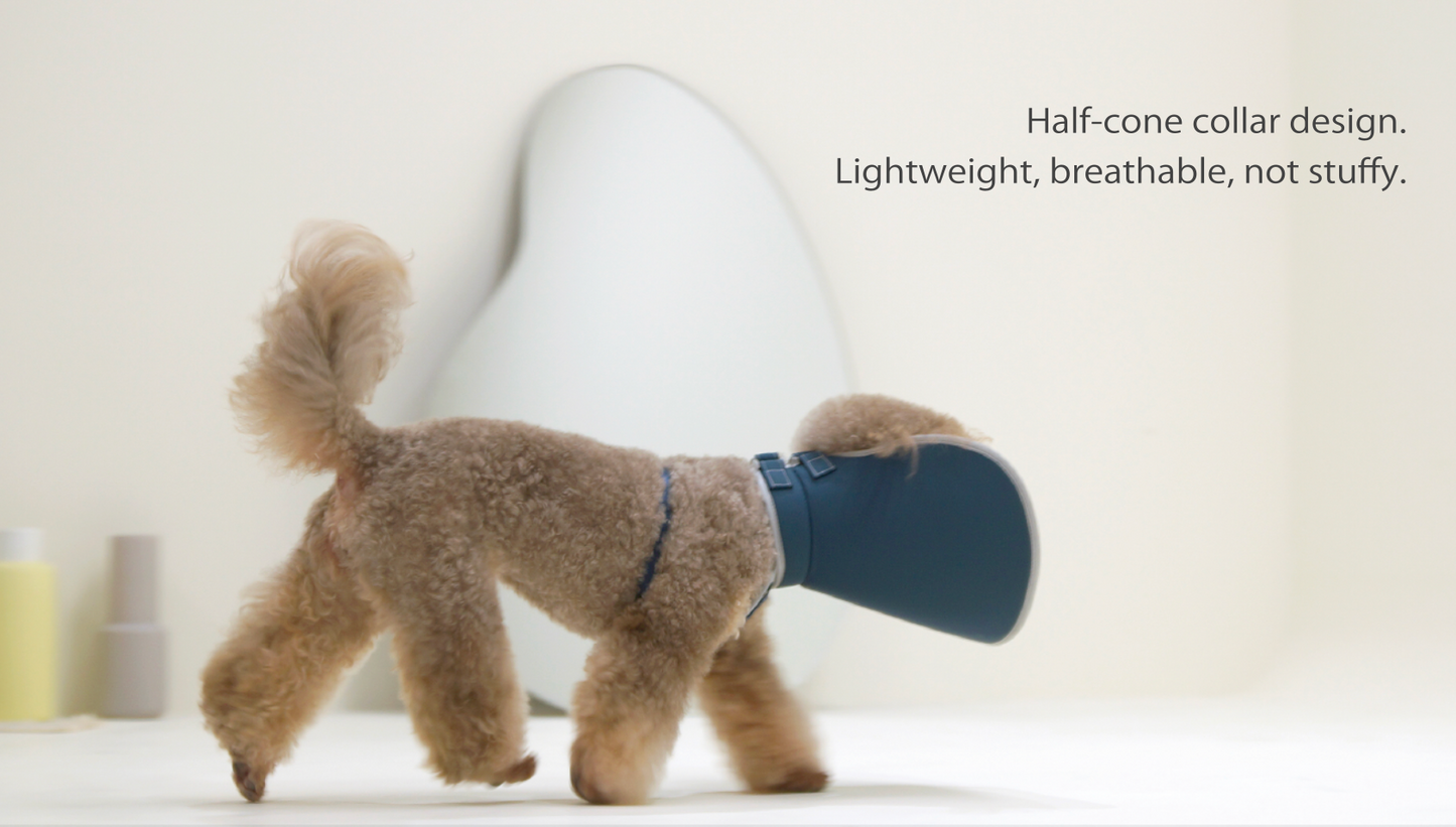 Half cone collar / elizabethan collar for pet
