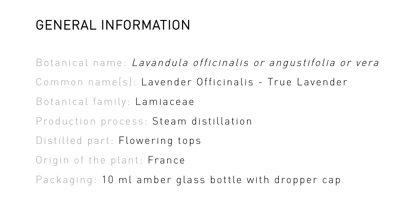 Organic Fine Lavender - Essential Oil - 10ml