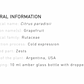 Organic Grapefruit Zest - Essential Oil - 10ml