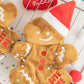 Gingerbread Man Tug Toy