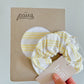 Scrunchie Summer Yellow Stripe Human