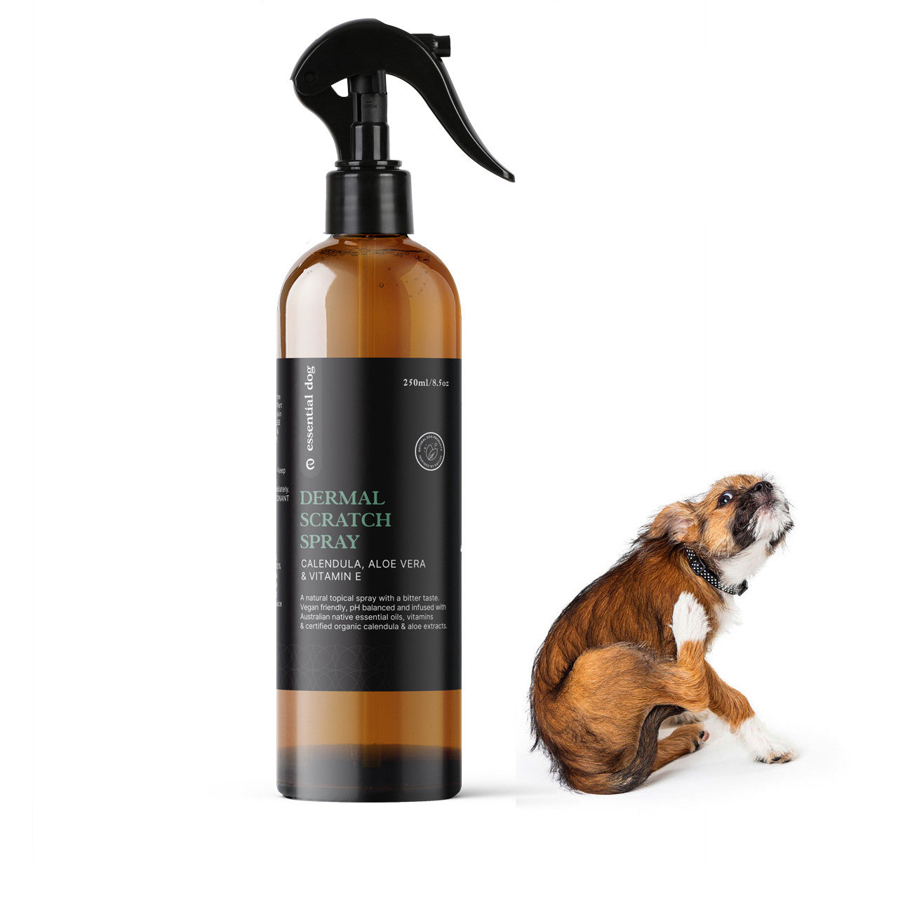 Dermal Scratch Spray for Dogs (Aloe Vera, Calendula & Vitamin E ) - 250ml
