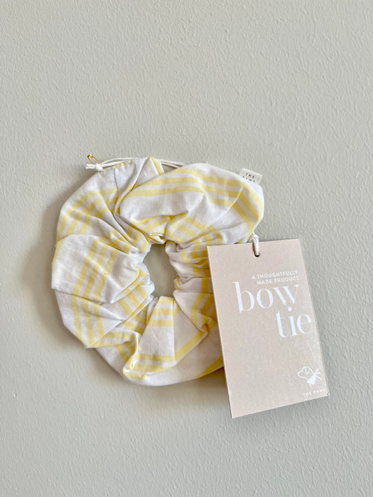 Scrunchie Summer Yellow Stripe Human