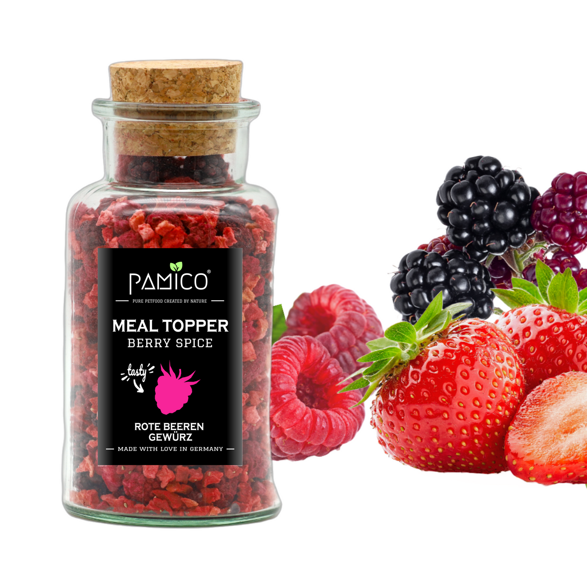 Red Berry Spice Meal Topper - Fruity Berry Mix (for Dogs & Cats) 50g