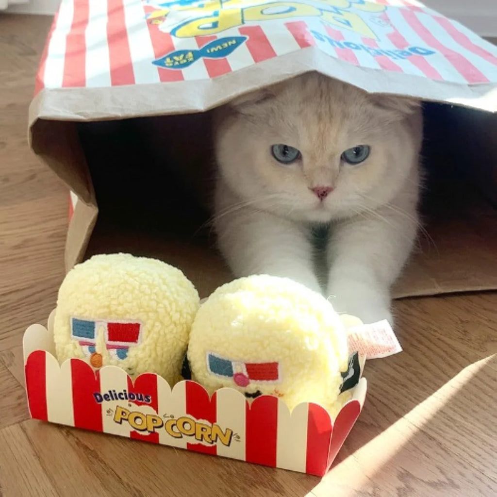 Popcorn Cat Toy