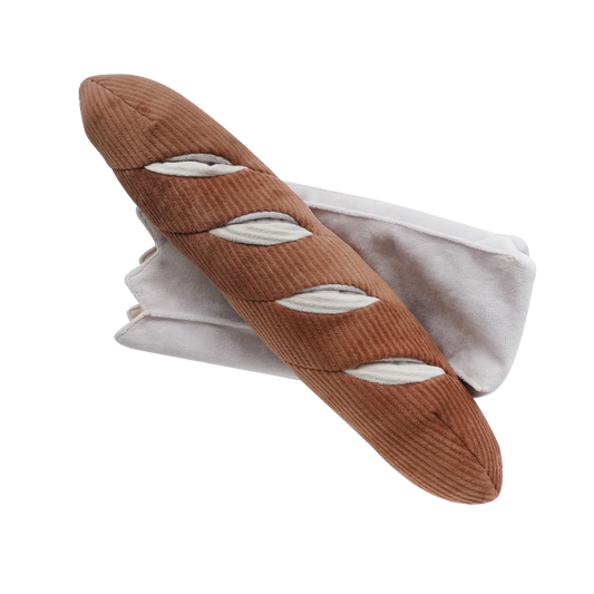 Baguette (Enrichment Pockets + Squeaky + Snuffle)