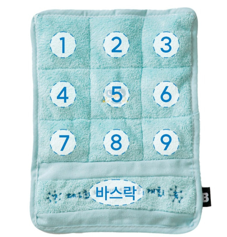 Fluffy Towel Toy Set  (2pcs Blue + Pink)