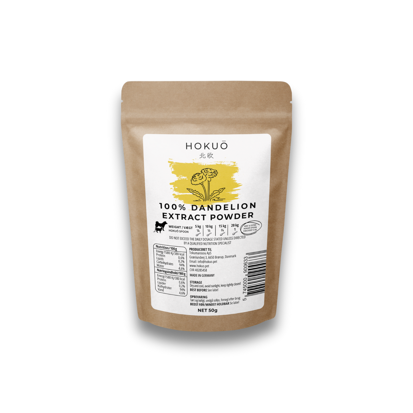 Dandelion Extract Powder 50g