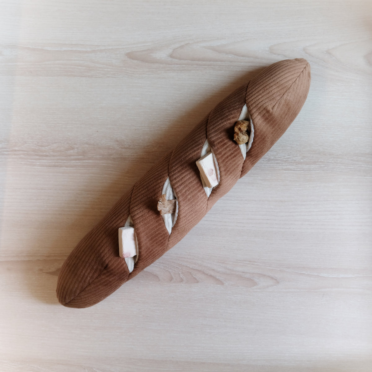 Baguette (Enrichment Pockets + Squeaky + Snuffle)