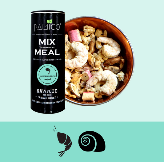 Freeze-dried seafood - MIX MEAL dry barf (90g)