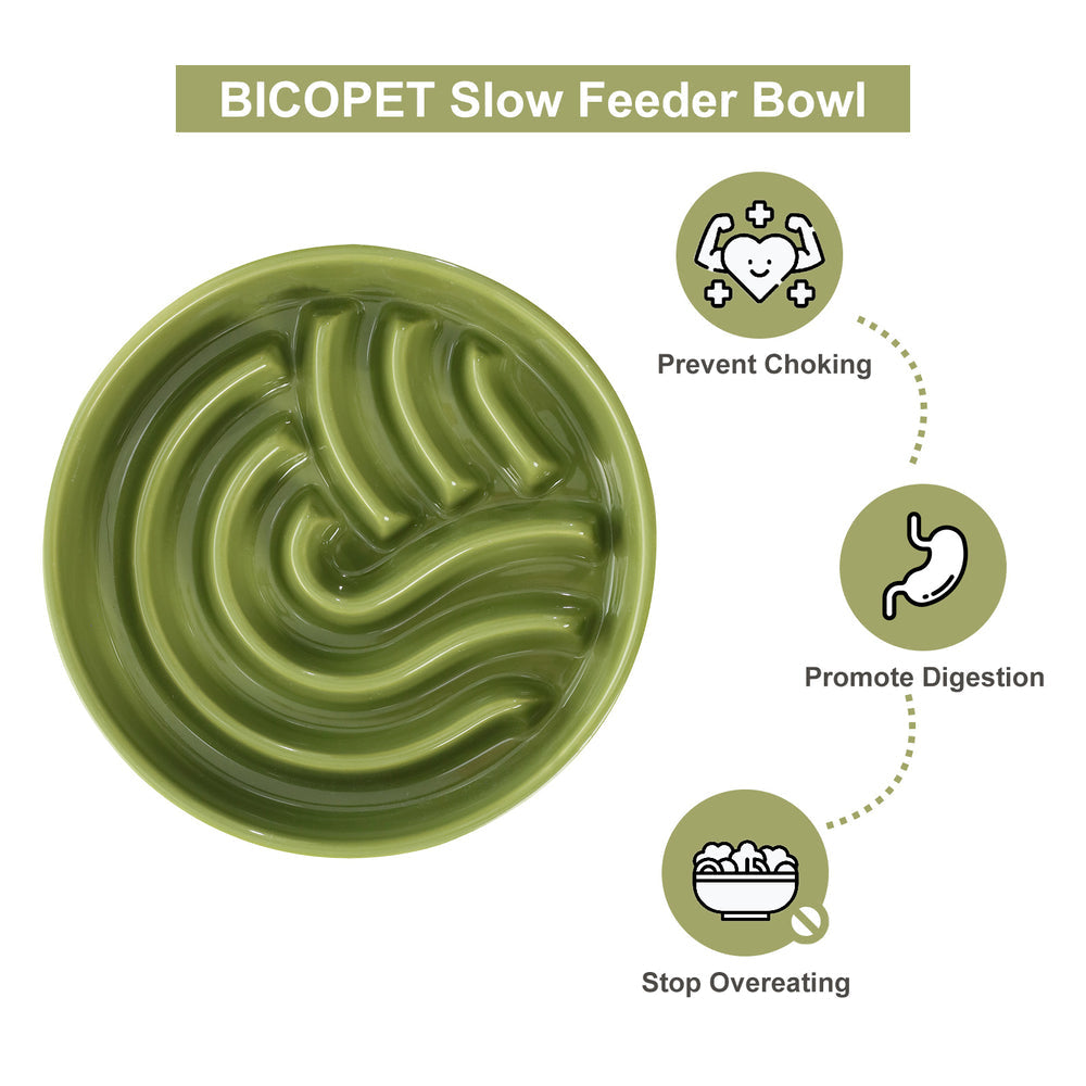 Slow Feeder Bowl - Wave