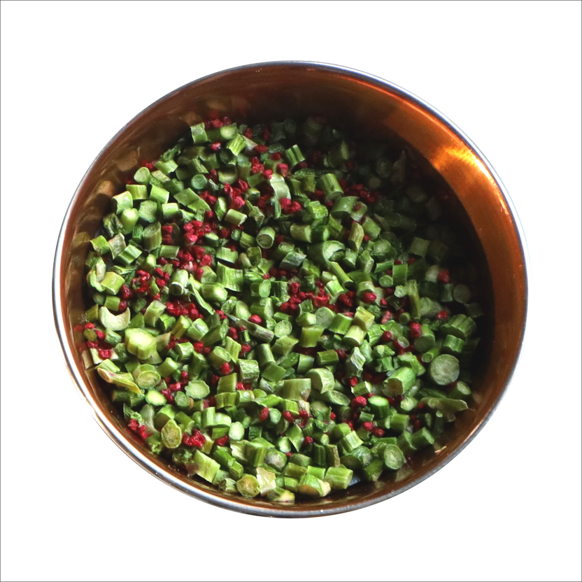 Green Asparagus & Raspberry Freeze-Dried - MIX MEAL Dry Barf (80g)