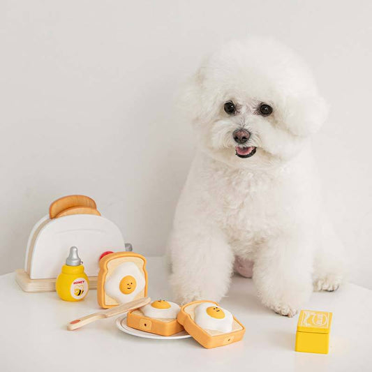 Egg Toast latex Toy