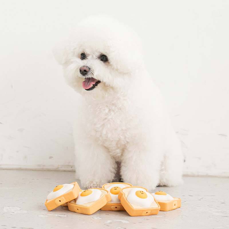 Egg Toast latex Toy