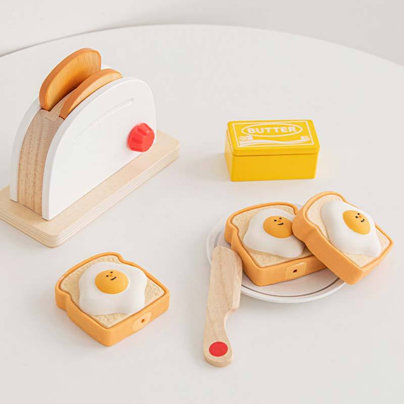 Egg Toast latex Toy