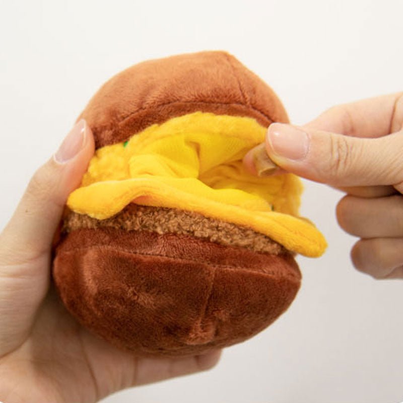 Bite Me x eggslut - Fairfax Burger Nosework Toy