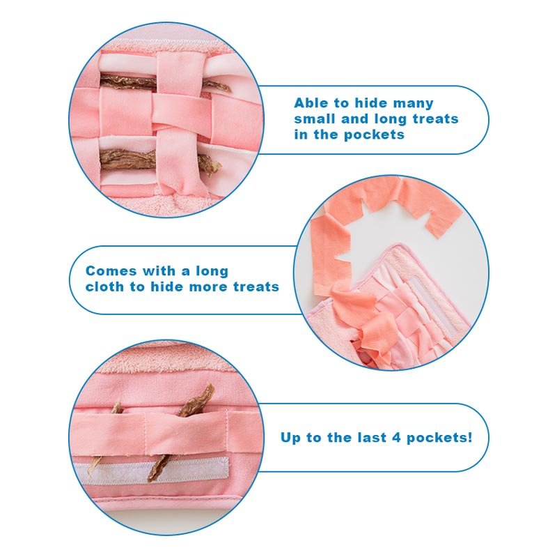 Fluffy Towel Toy Set  (2pcs Blue + Pink)