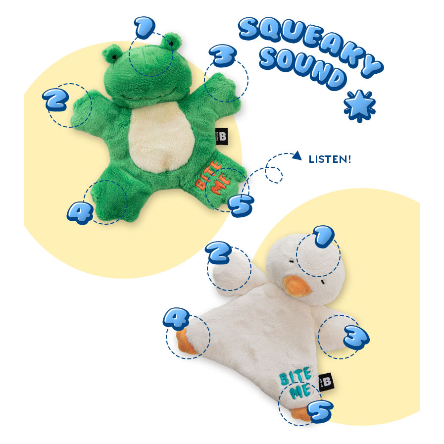 Hug Me Tug toy - Frog