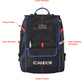 Jige Pet Backpack -  Dynamic Black (including Wooly Cushion - grey)