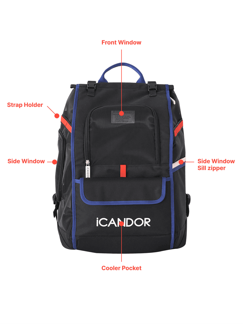 Jige Pet Backpack -  Dynamic Black (including Wooly Cushion - grey)