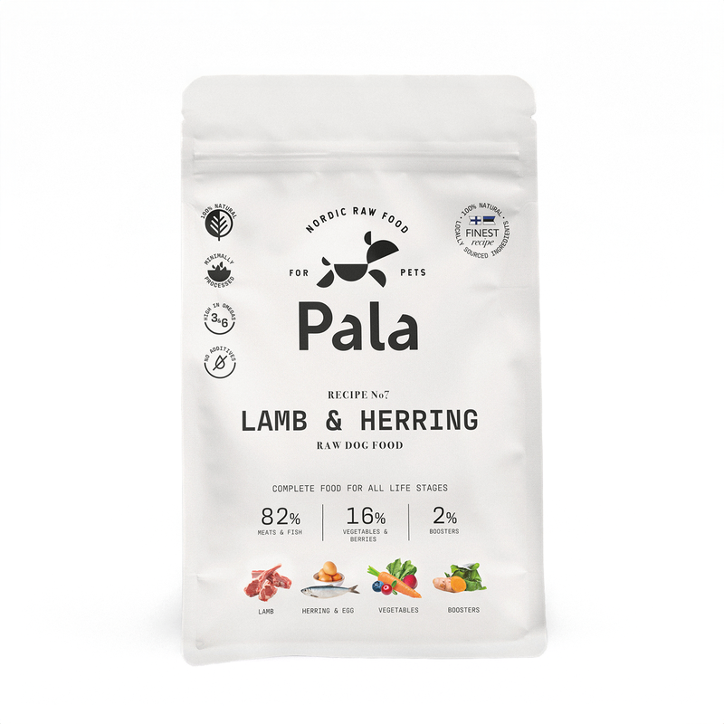 Recipe #7 - Lamb & herring