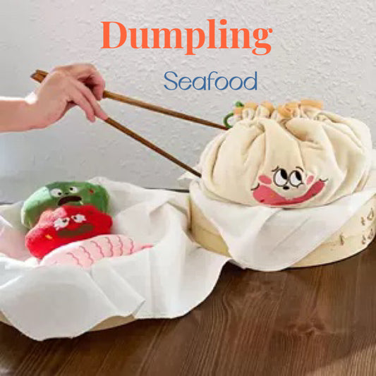 Dumpling Seafood Sniff Toy - Eating Time