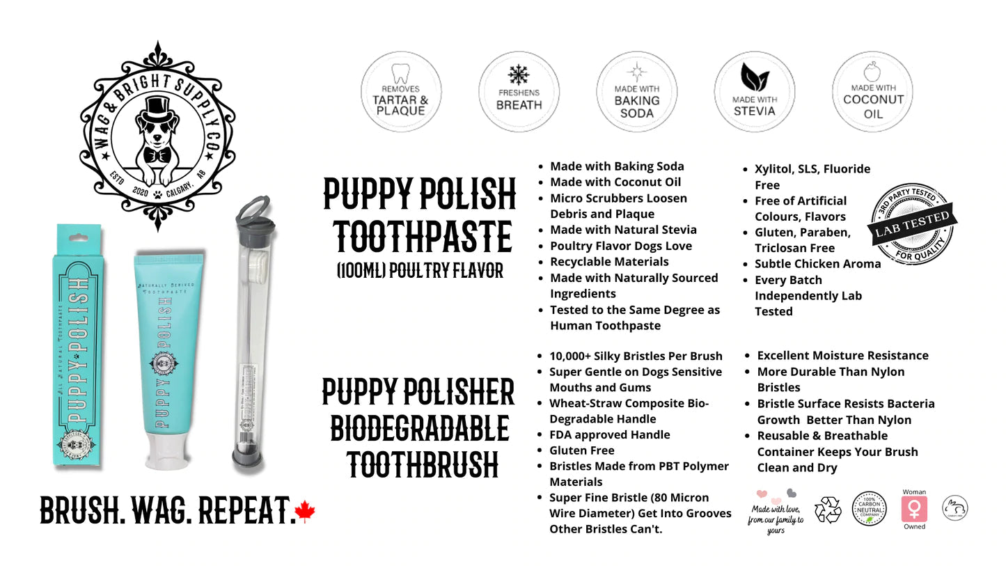 Puppy Polisher  Eco Toothbrush