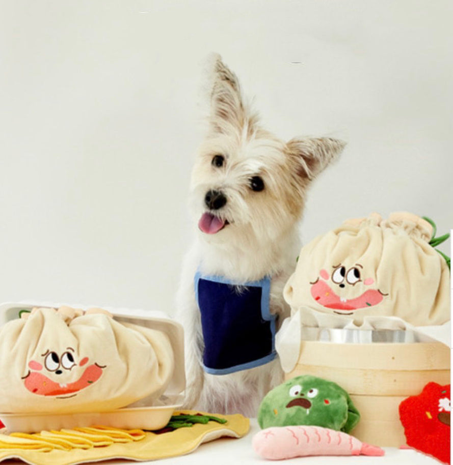 Dumpling Seafood Sniff Toy - Eating Time