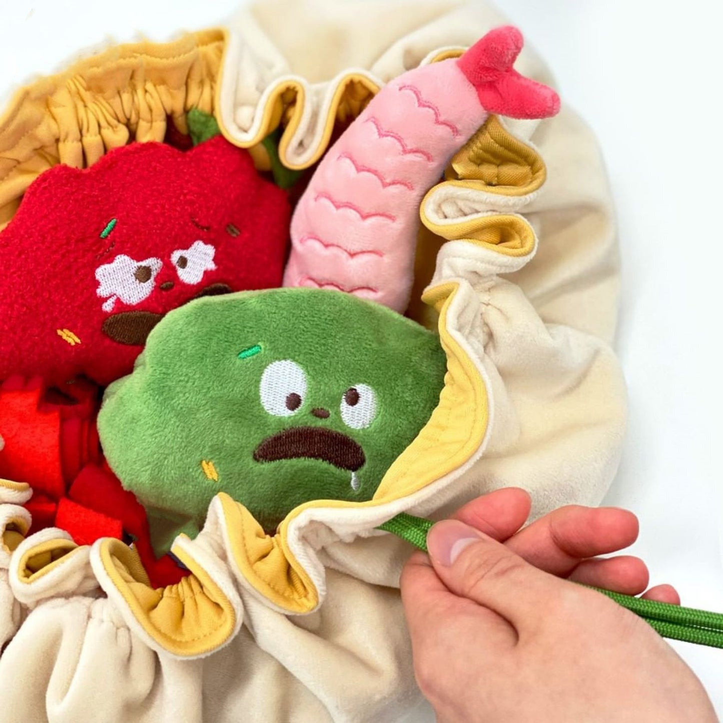 Dumpling Seafood Sniff Toy - Eating Time