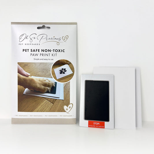 Pet Safe Non-toxic Paw Print Ink Pad Kit